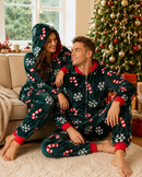 Candy Cane Onesie-Family Matching Christmas Pajamas