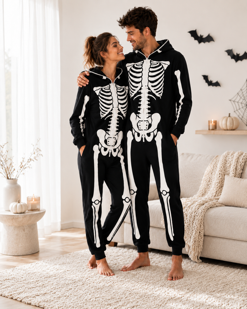 Skeleton Halloween Onesie