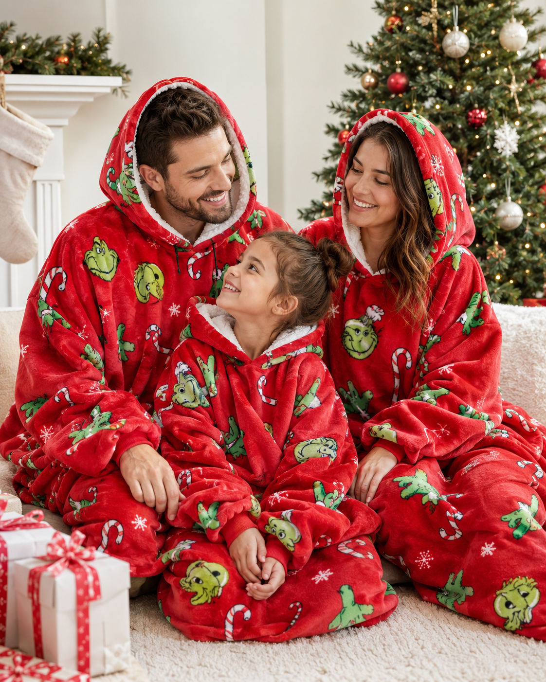 The Grinch Red Cozy Hoodie