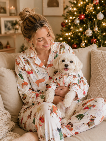 Merry Pups-Family Matching Christmas Pajamas