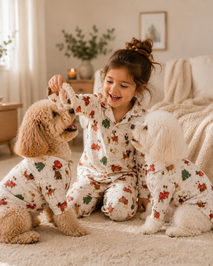 Merry Pups-Family Matching Christmas Pajamas