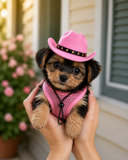 Adjustable Cowboy Hat for Dogs & Cats