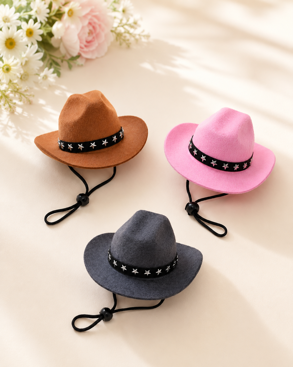 Adjustable Cowboy Hat for Dogs & Cats