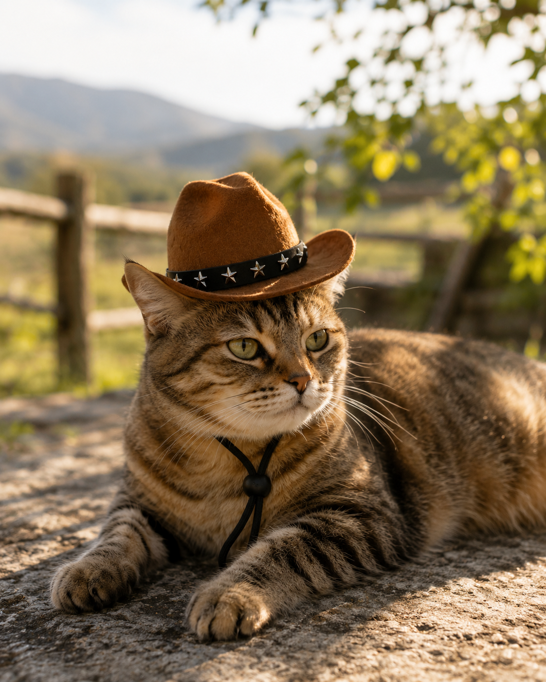 Adjustable Cowboy Hat for Dogs & Cats