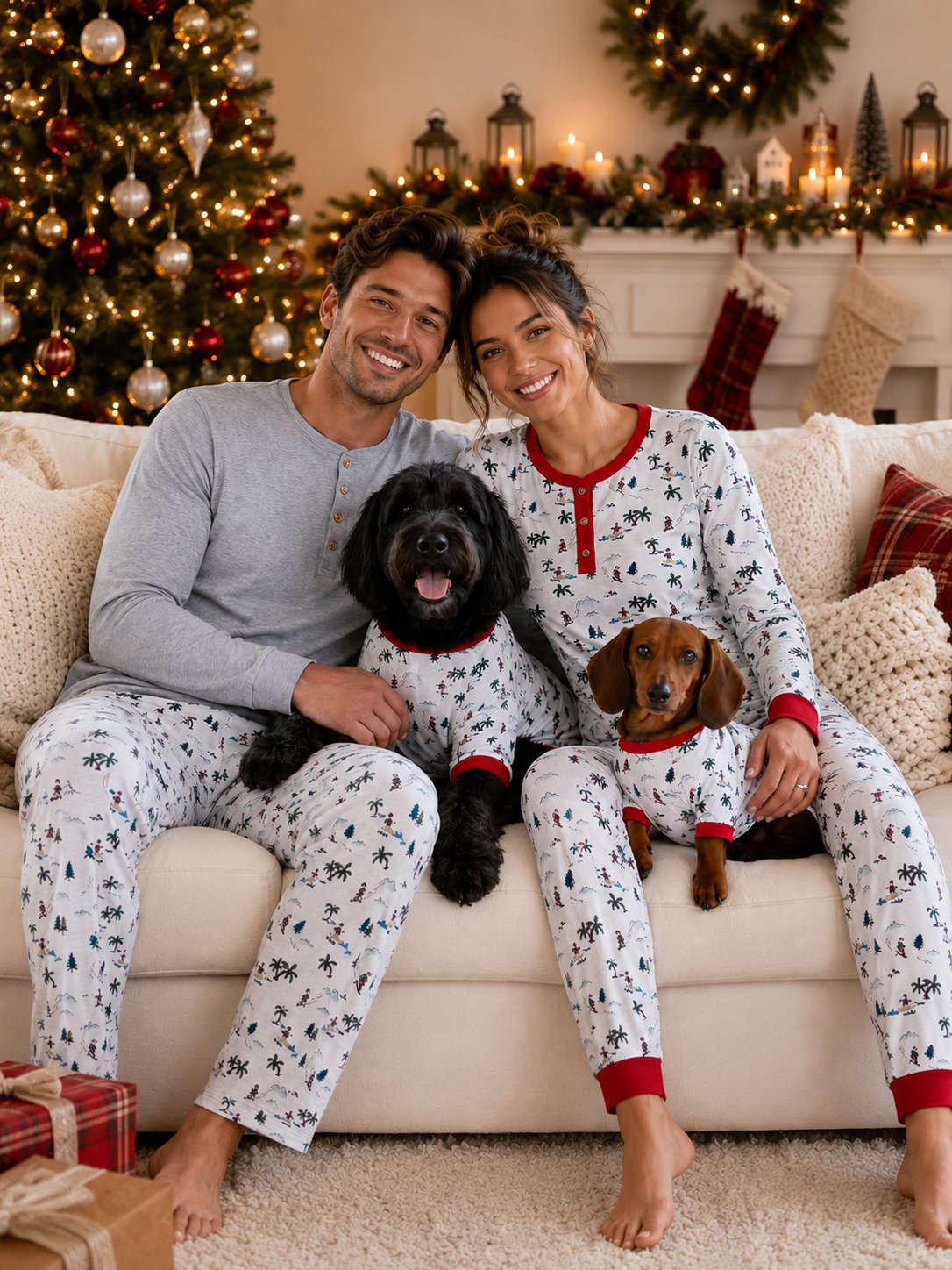 cocoa-cuddles-Family Matching Christmas Pajamas