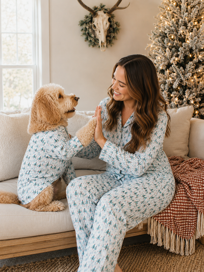 Holiday Grove-Family Matching Christmas Cardigan Pajamas