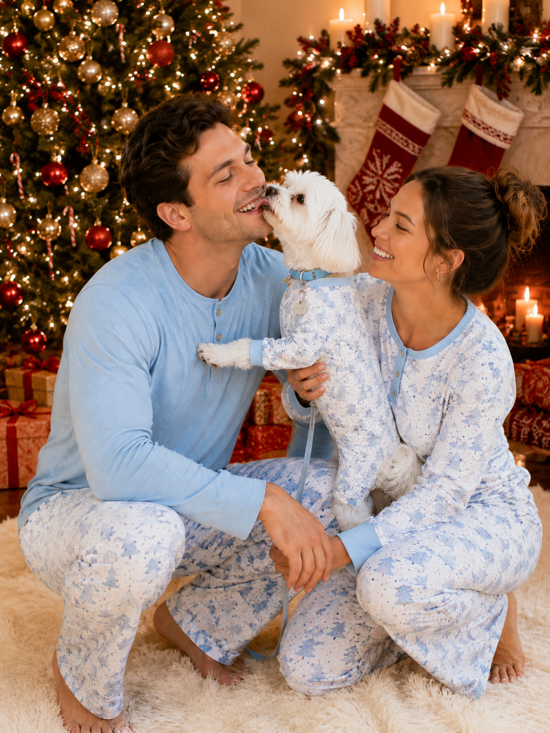 Tree Delight-Family Matching Christmas Pajamas