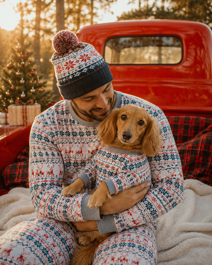 Snug Snowflakes-Family Matching Christmas Pajamas