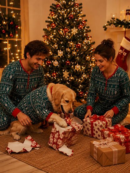 Christmas Crew-Family Matching Christmas Pajamas