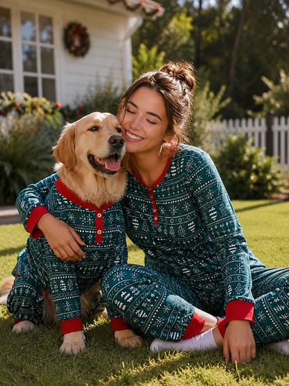Christmas Crew-Family Matching Christmas Pajamas