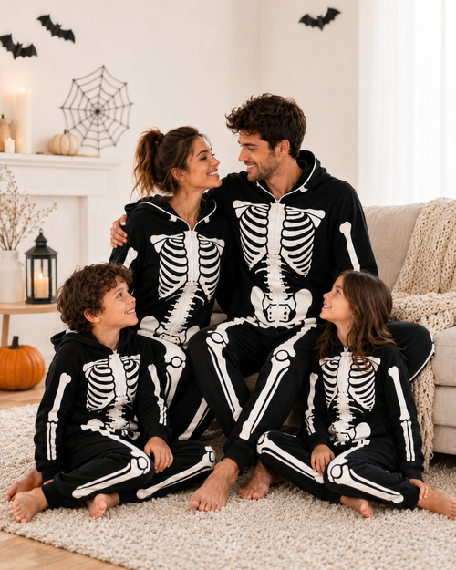 Skeleton Halloween Onesie