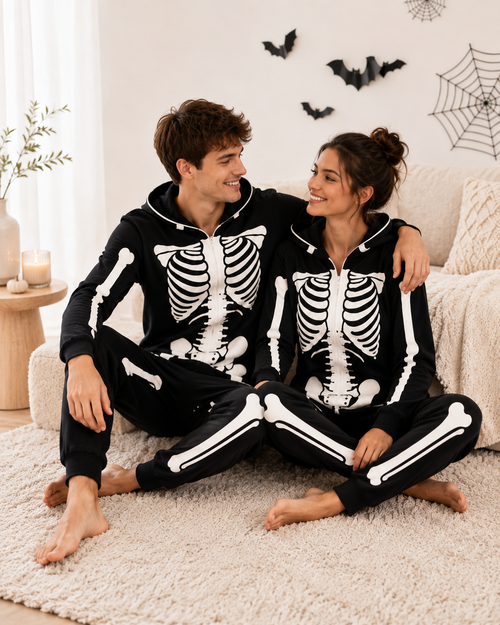 Skeleton Halloween Onesie