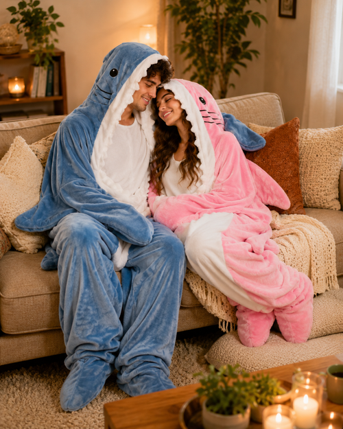 Shark Hoodie Blanket