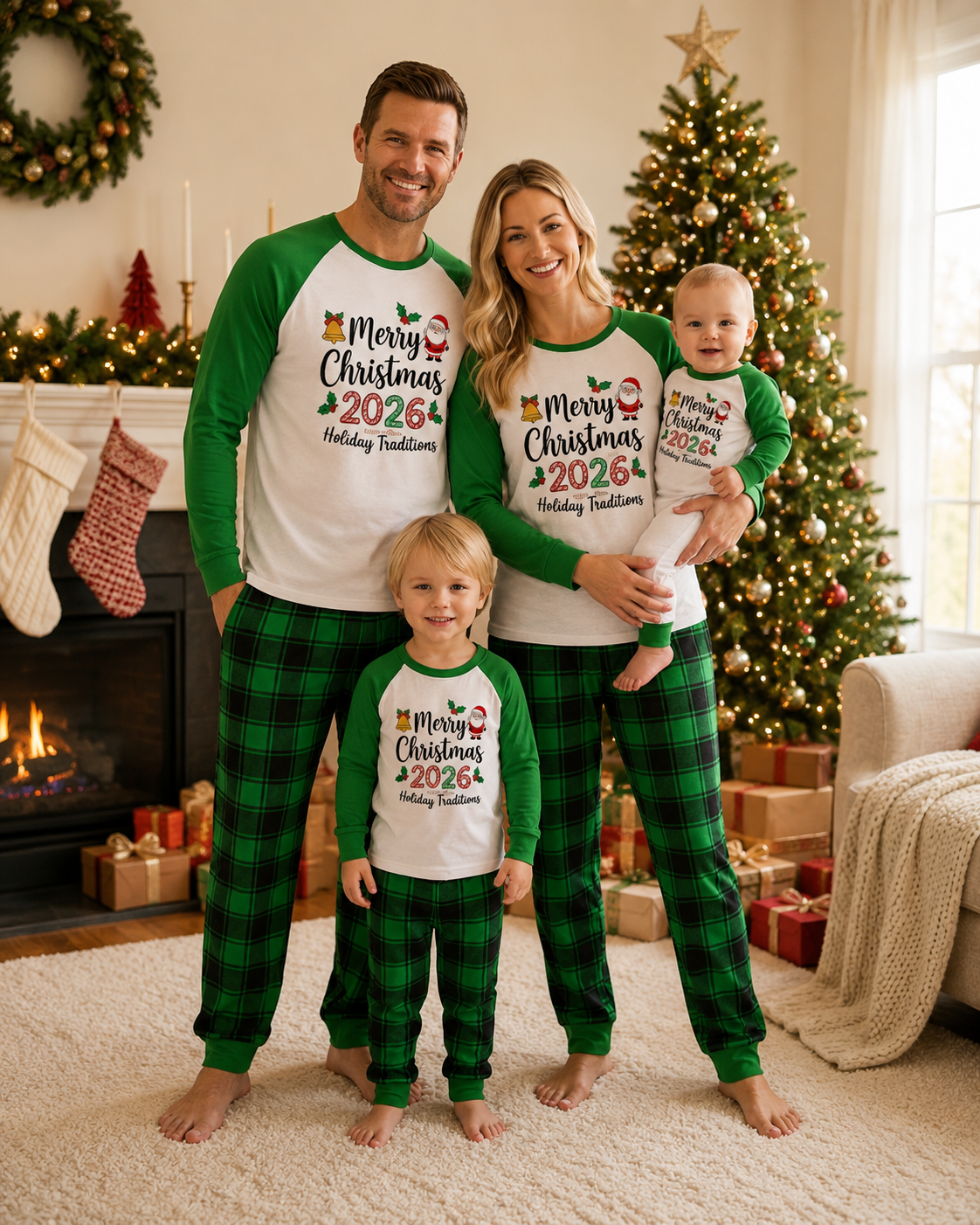 Merry Traditions 2026 Family Christmas Pajamas