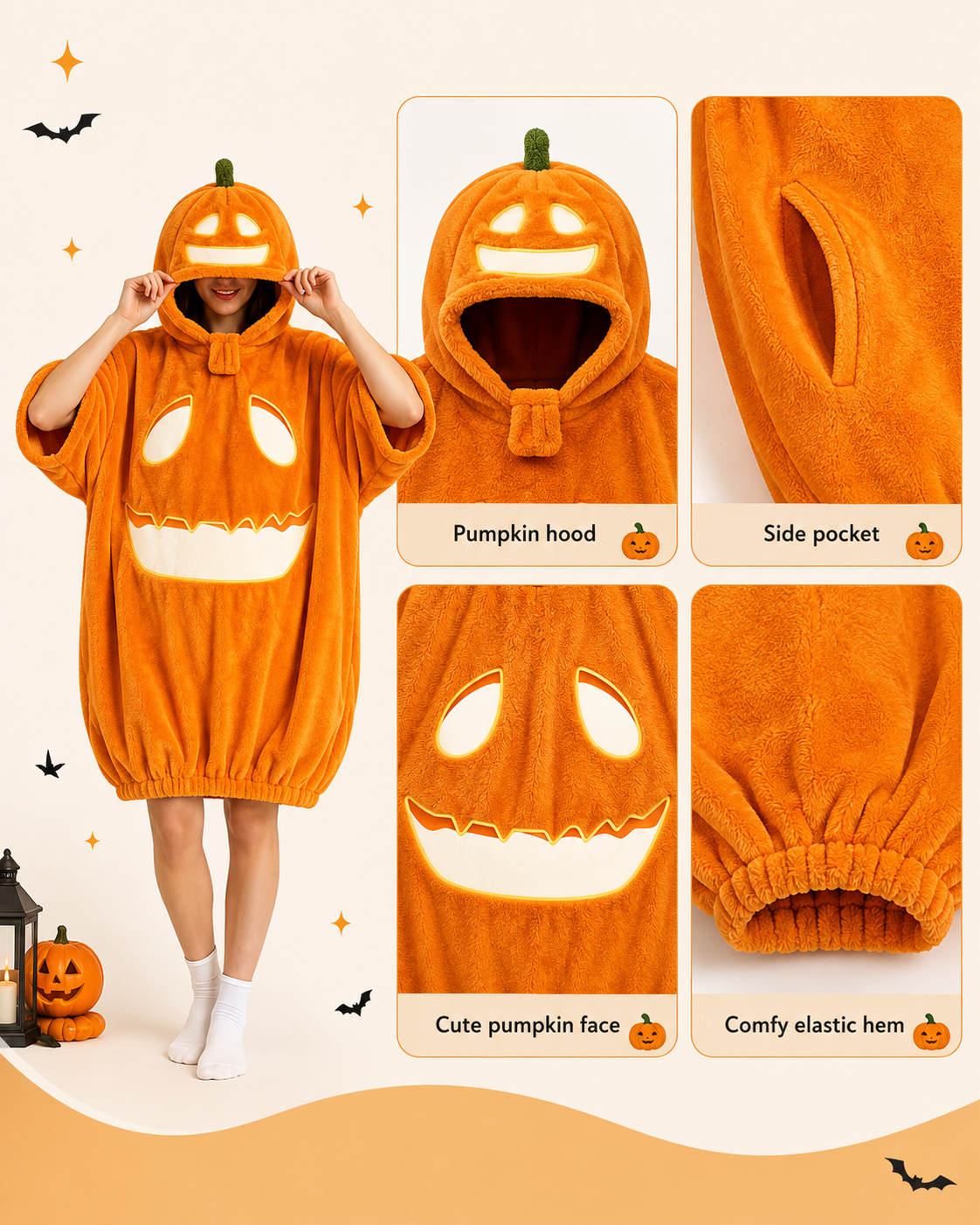 Pumpkin Cuddle™ Halloween Onesie
