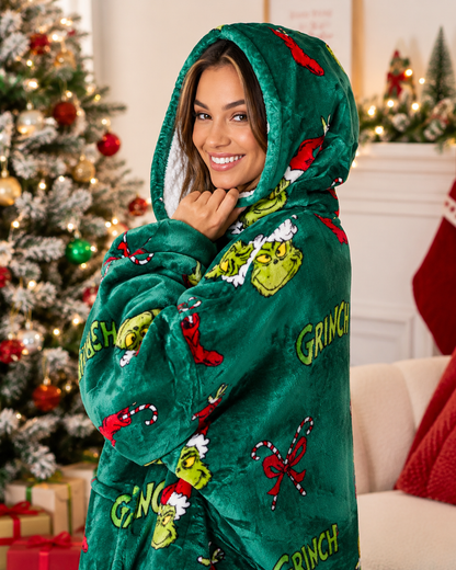 The Grinch Green Cozy Hoodie