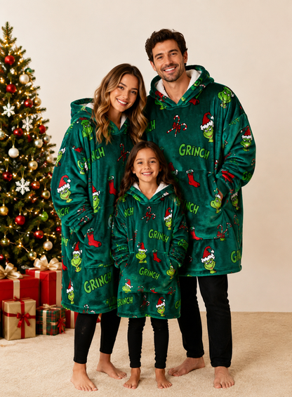 The Grinch Green Cozy Hoodie