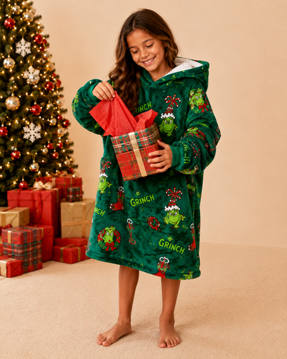 The Grinch Green Cozy Hoodie