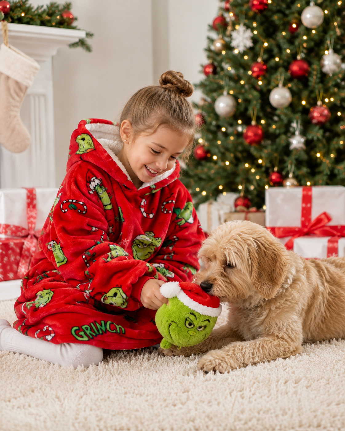The Grinch Red Cozy Hoodie