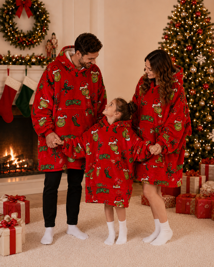 The Grinch Red Cozy Hoodie