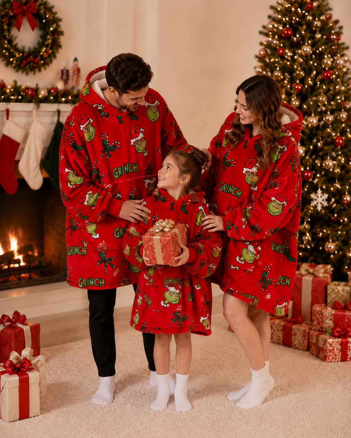 The Grinch Red Cozy Hoodie