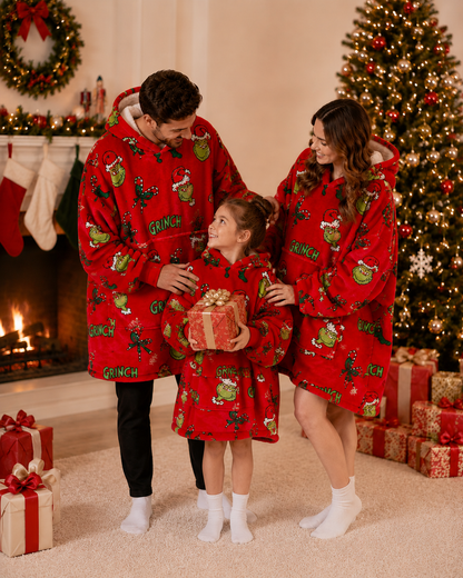 The Grinch Red Cozy Hoodie