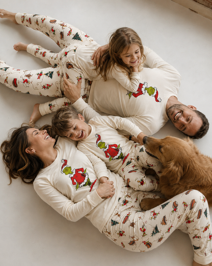 Grinch Cozy-Grinch Family Christmas Pajamas