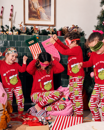 Merry Grinchmas-Family Matching Grinch Christmas Pajamas