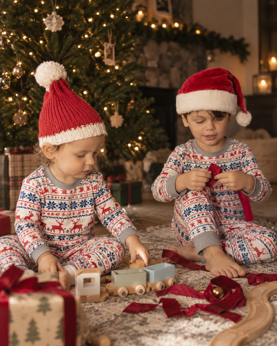 Snug Snow-Family Matching Christmas Pajamas