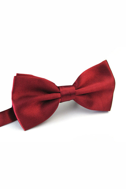 Yellow Satin Bow Ties Formal Tuxedo Bowtie