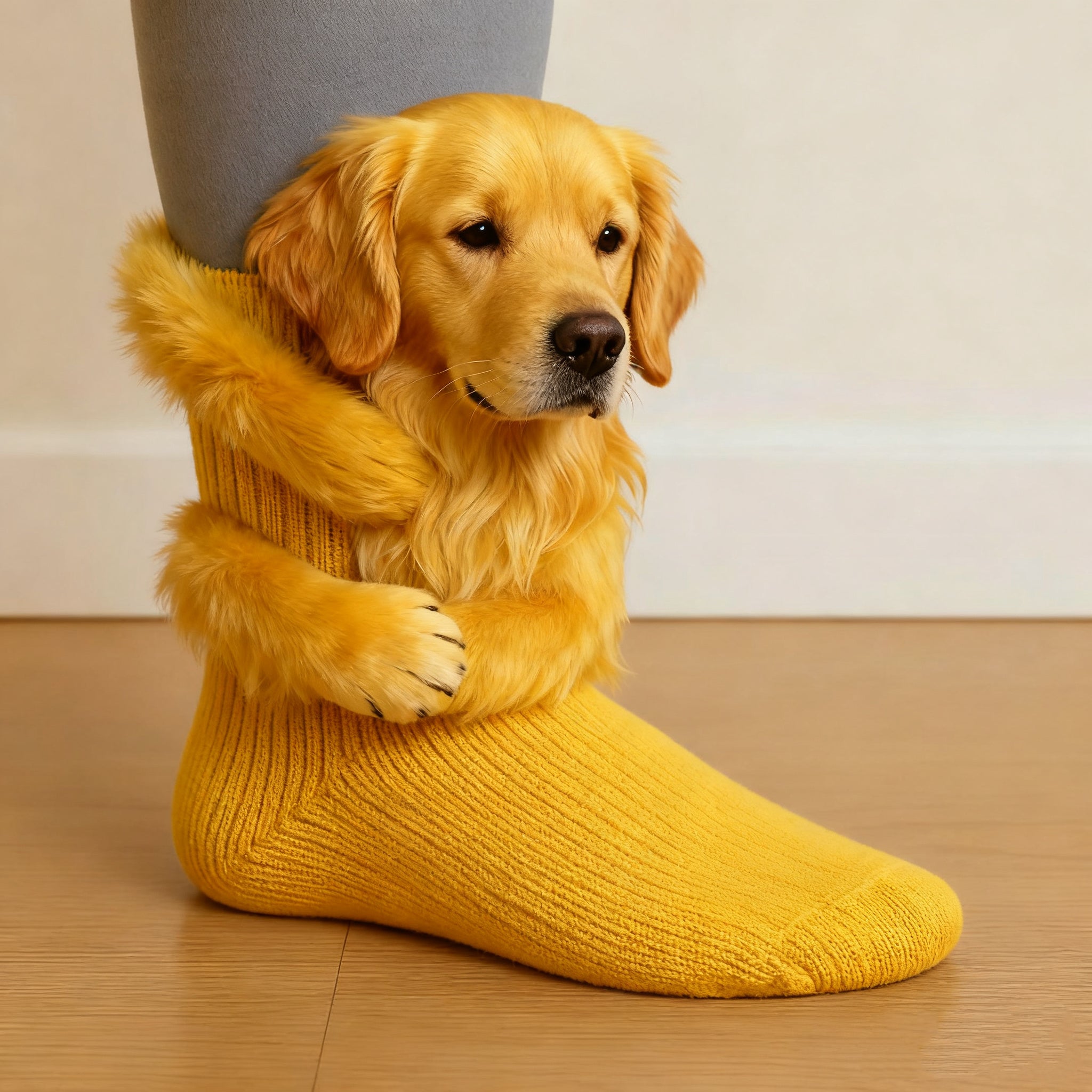 Christmas Socks - 3D Knit Dog Socks
