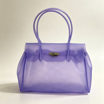 Candy Color Jelly Firkin Tote bag