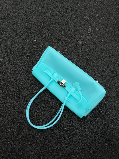 Horizontal Candy Color Jelly firkin bag