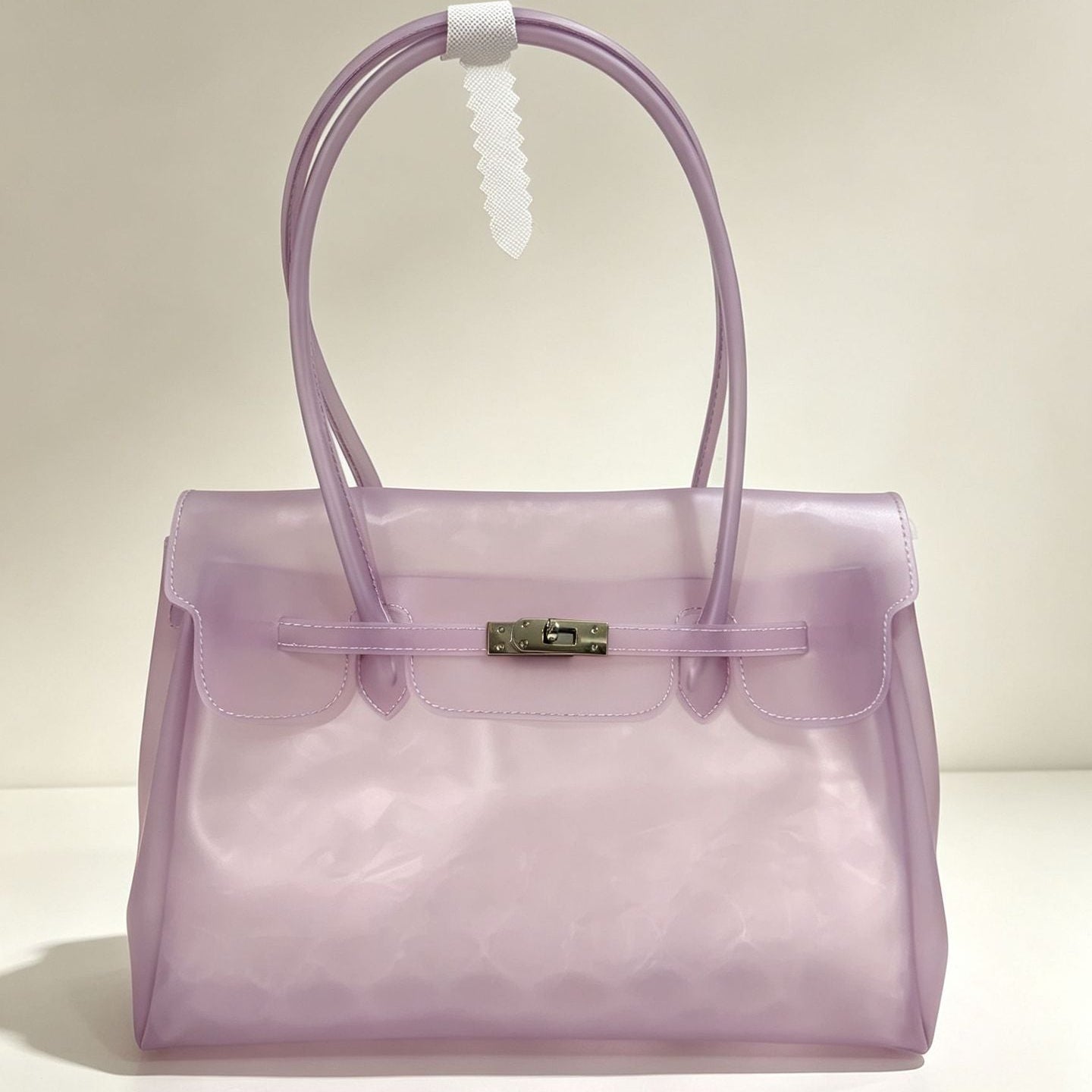 Candy Color Jelly Firkin Tote bag