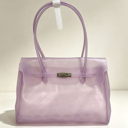 Candy Color Jelly Firkin Tote bag