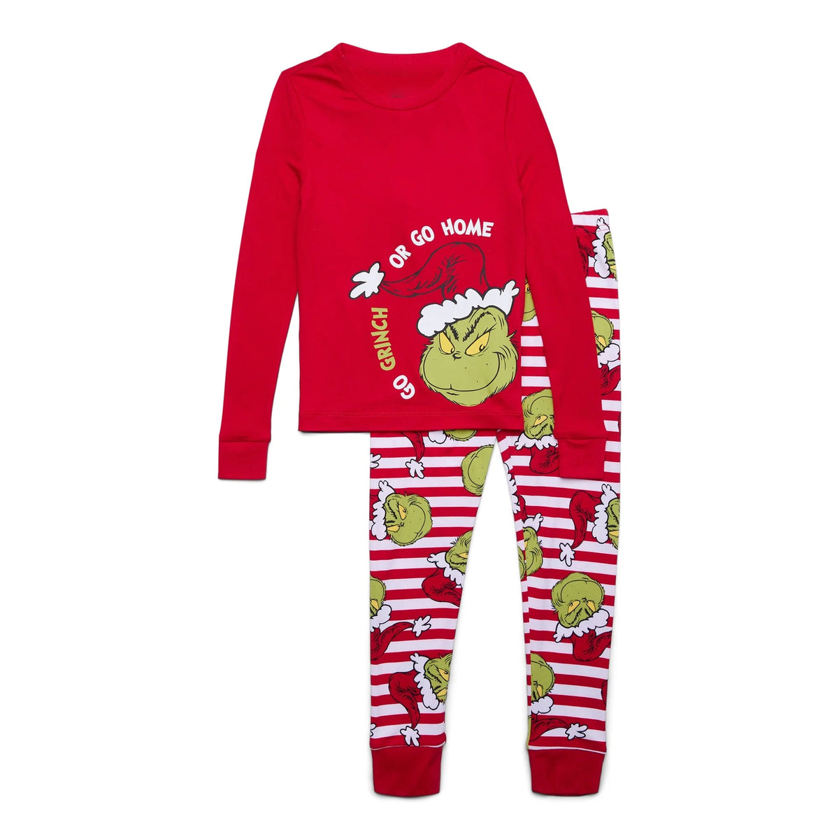 Merry Grinchmas-Family Matching Grinch Christmas Pajamas