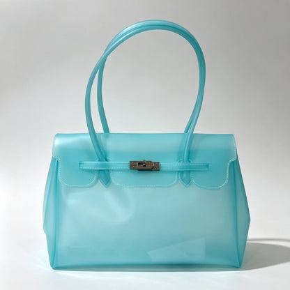 Candy Color Jelly Firkin Tote bag