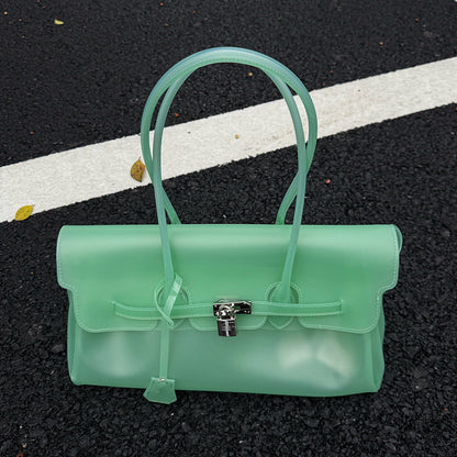 Horizontal Candy Color Jelly firkin bag