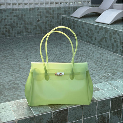 Candy Color Jelly Firkin Tote bag