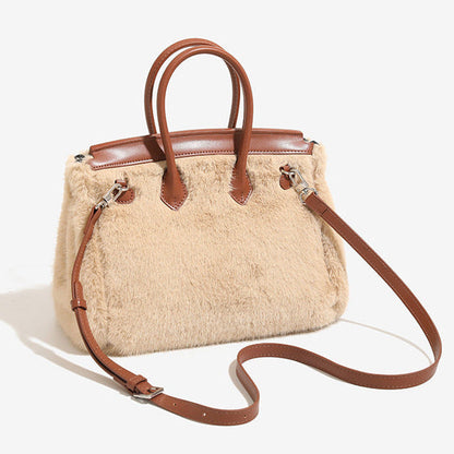 Fluffy Fox Brown-Jellycat Mini brikin  Bag