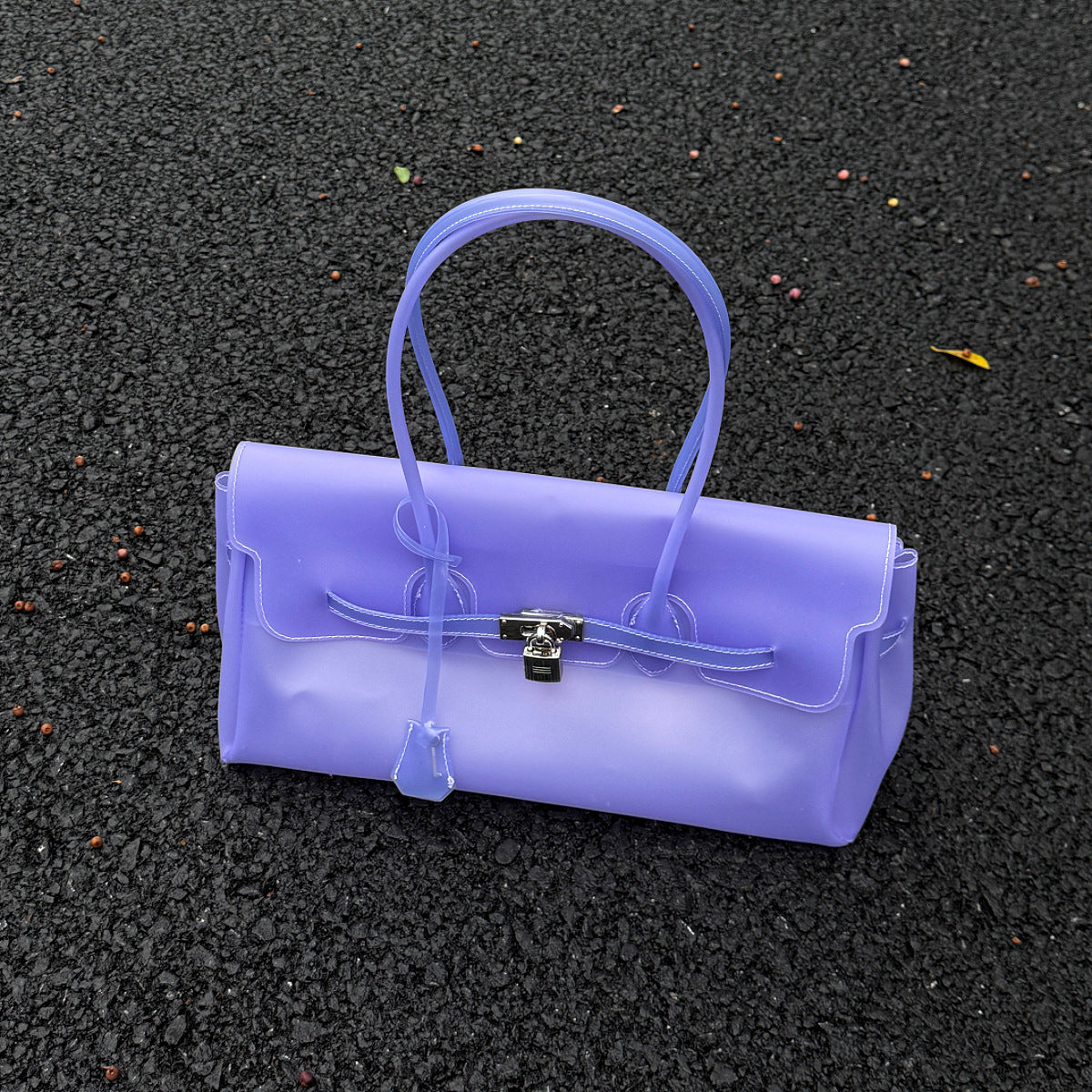 Horizontal Candy Color Jelly firkin bag