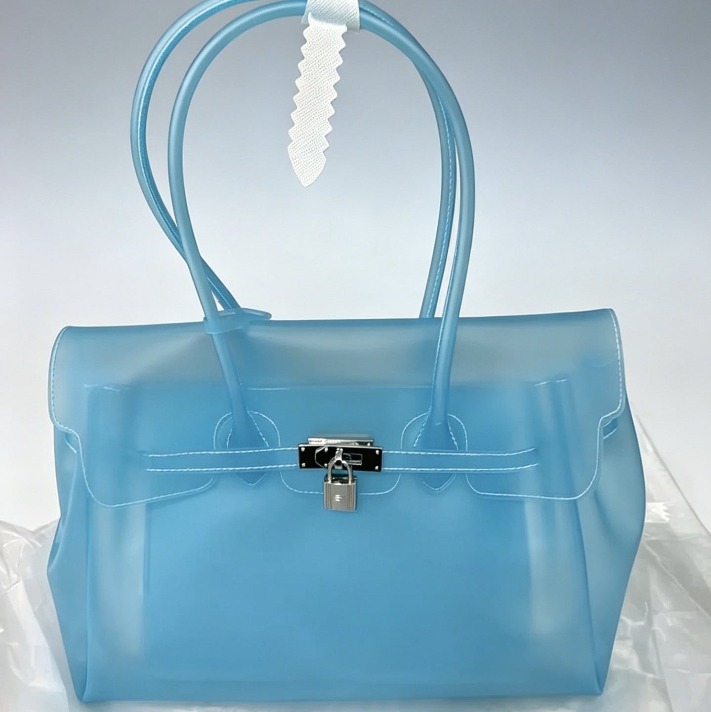 Candy Color Jelly Firkin Tote bag