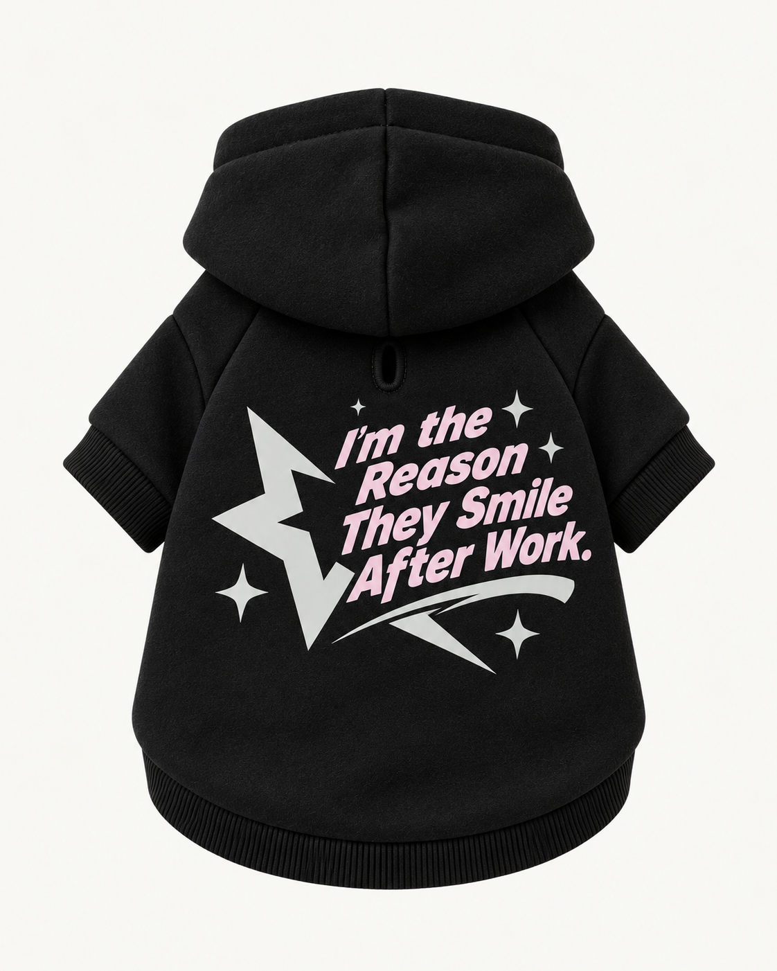 I'm the Reason They Smile After Work-Dog Hoodie