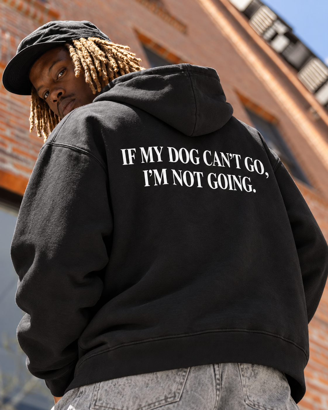 IF MY DOG CAN’T GO, I’M NOT GOING Hoodie