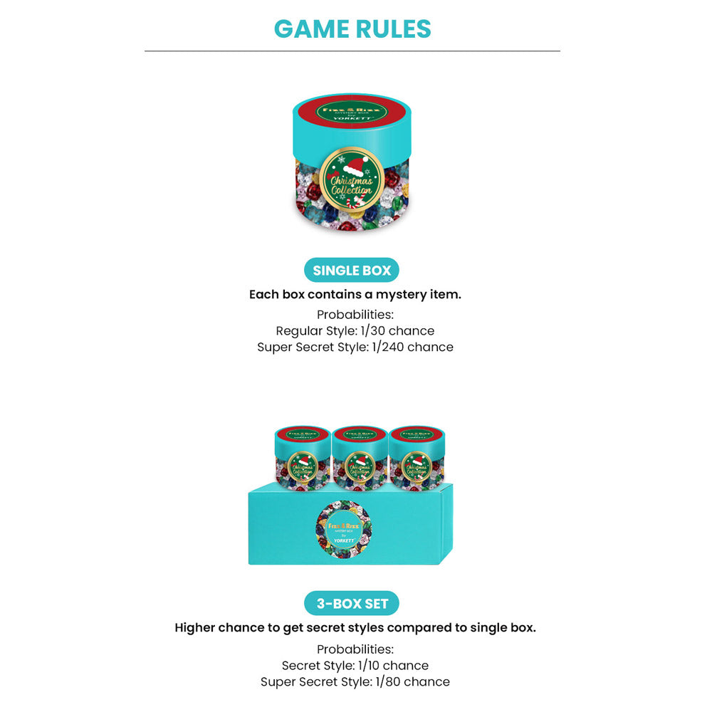 Fizz & Rizz by Yorkett Christmas Jewelry Mystery Box