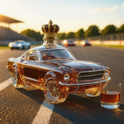 Muscle Car Whiskey Bourbon Decanter