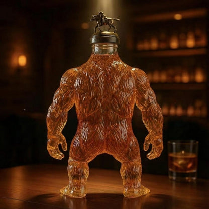 King Kong Whiskey Bourbon Decanter Bottle