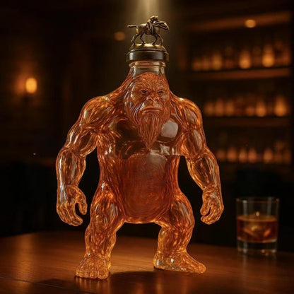 King Kong Whiskey Bourbon Decanter Bottle