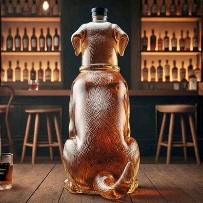Labrador Retriever Whiskey Bourbon Decanter Bottle