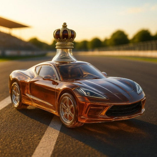 Sports Car Whiskey Bourbon Decanter Bottle